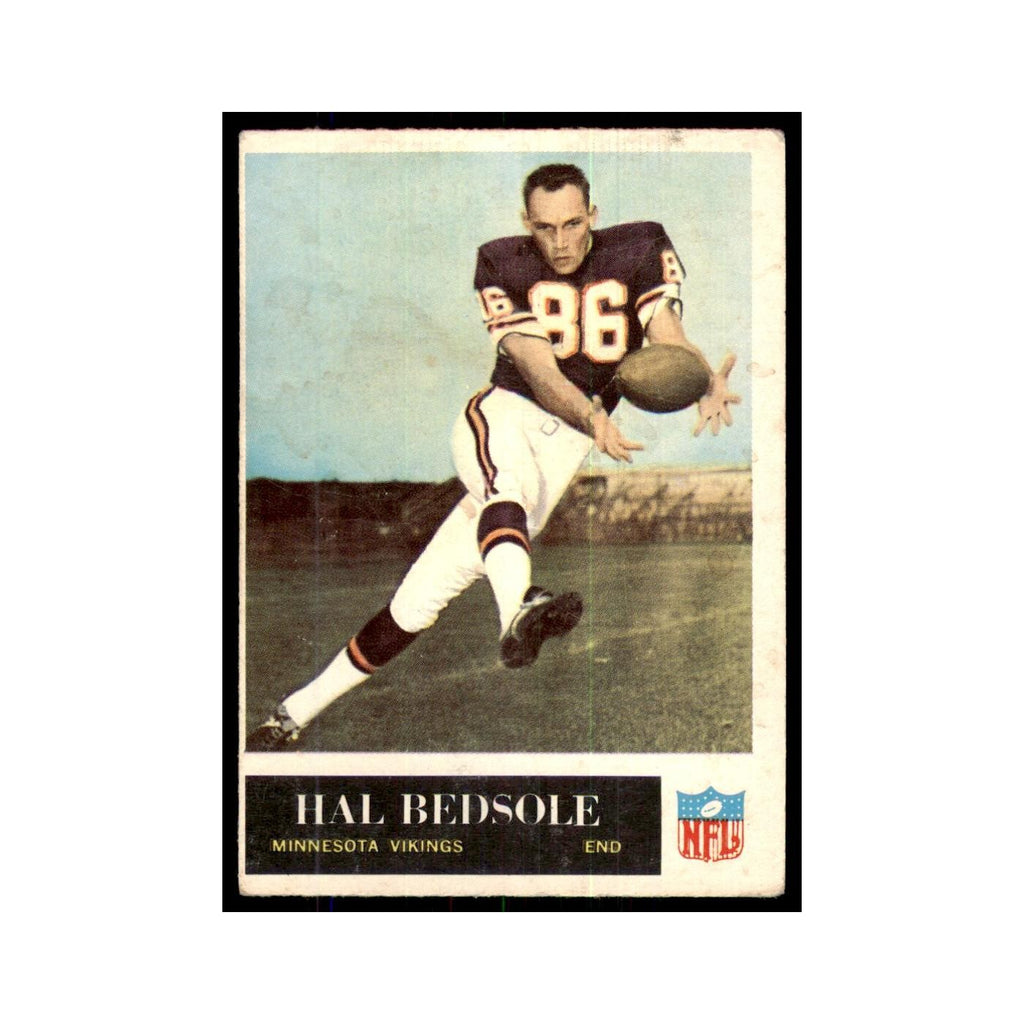 1965 Philadelphia (damaged) Hal Bedsole Football Cards #101