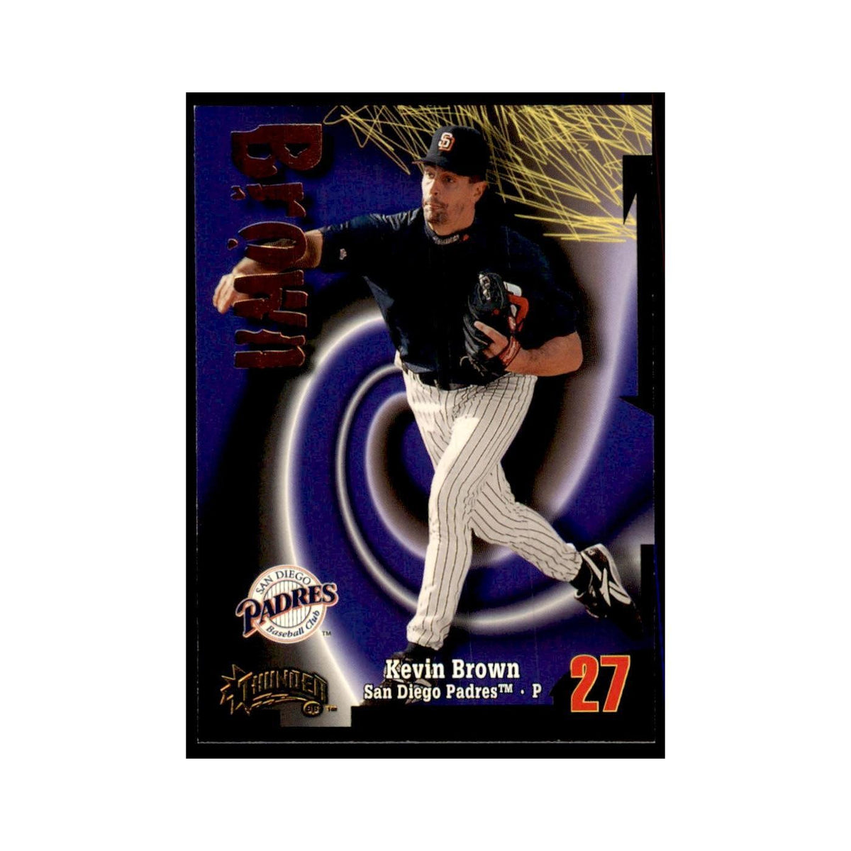 1998 Skybox Thunder Kevin Brown Baseball Cards #282