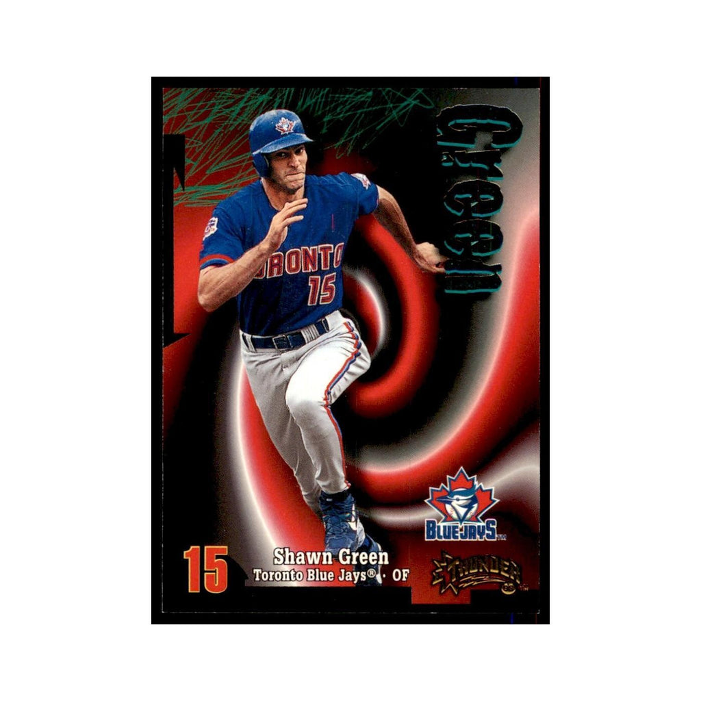 1998 Skybox Thunder Shawn Green Baseball Cards #210