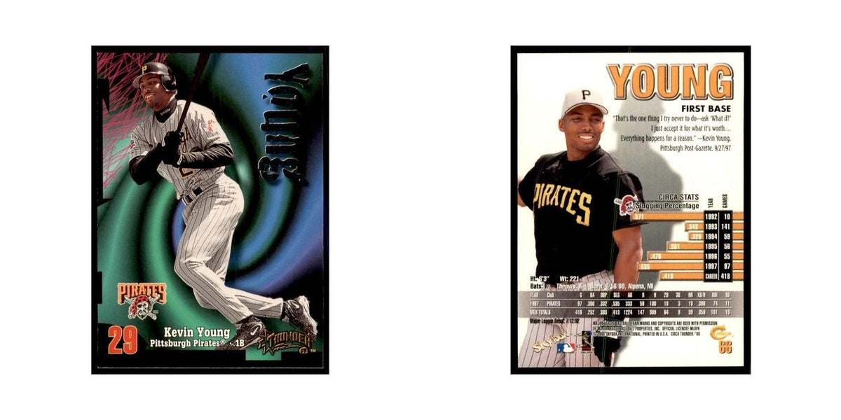 1998 Skybox Thunder Kevin Young Baseball Cards #66