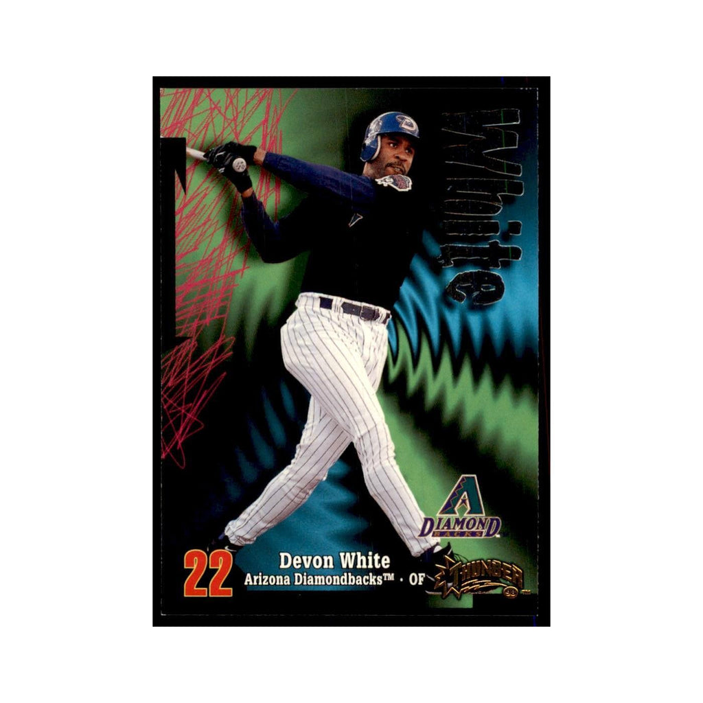 1998 Skybox Thunder Devon White Baseball Cards #152