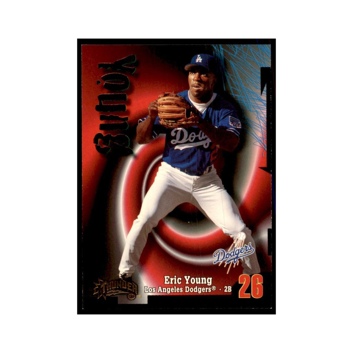 1998 Skybox Thunder Eric Young Baseball Cards #120