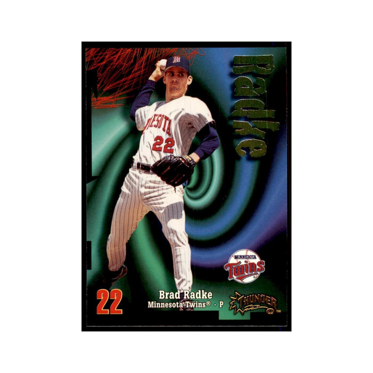 1998 Skybox Thunder Brad Radke Baseball Cards #246