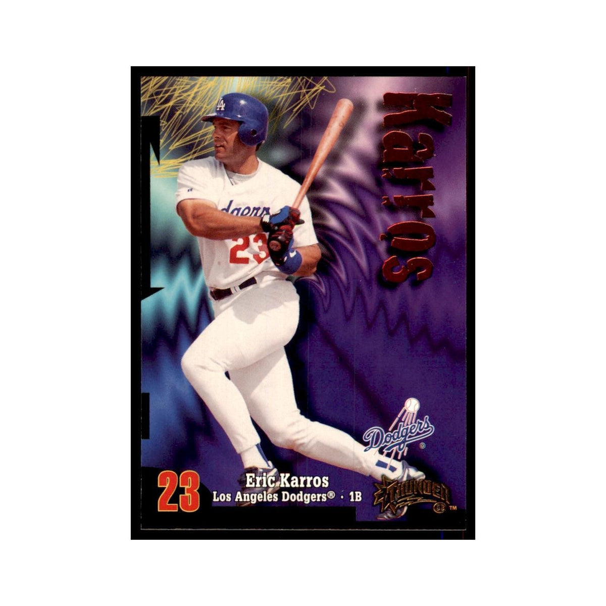 1998 Skybox Thunder Eric Karros Baseball Cards #71