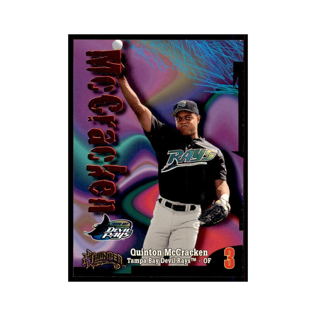 1998 Skybox Thunder Quinton McCracken Baseball Cards #129