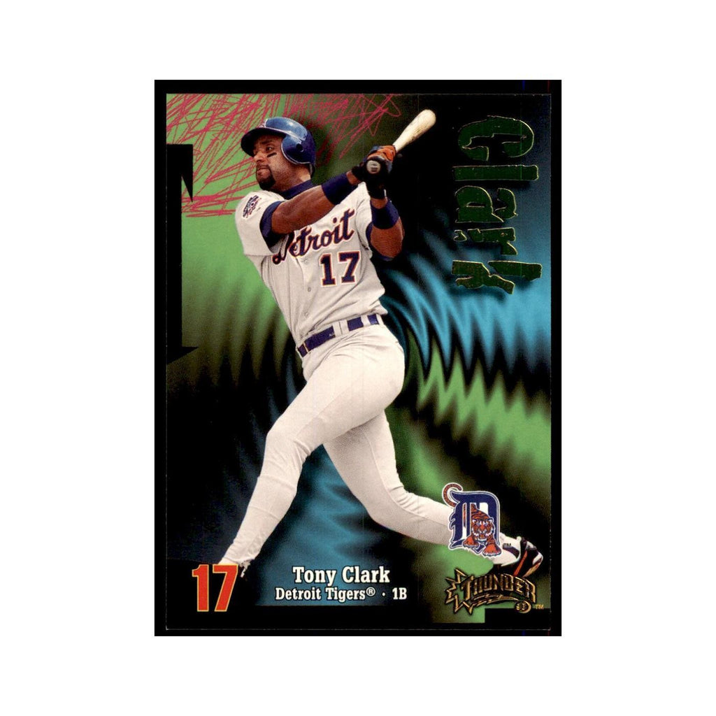1998 Skybox Thunder Tony Clark Baseball Cards #17