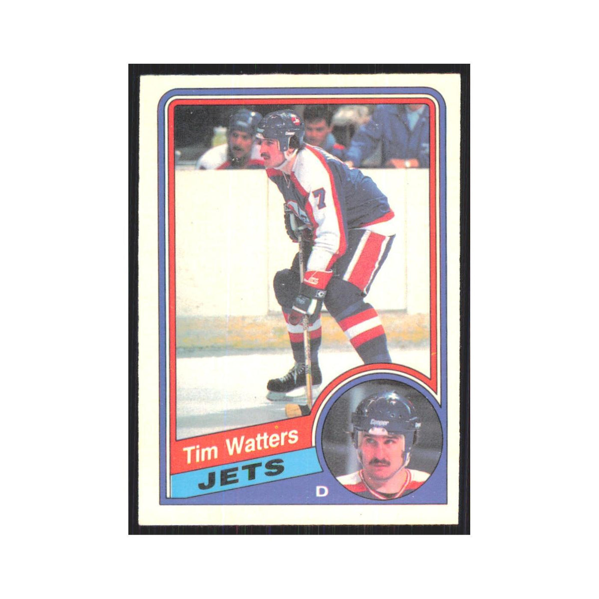 1984 O-Pee-Chee Tim Watters Winnipeg Jets #350