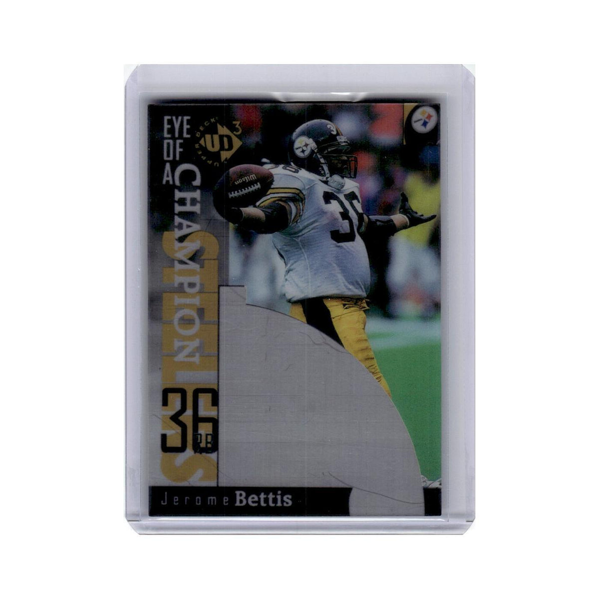 Jerome Bettis 1997 Upper Deck #42 Pittsburgh Steelers Football Card NM