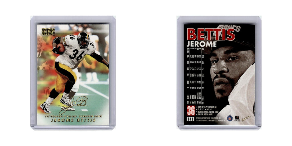 Jerome Bettis 1998 Skybox Premium #141 Pittsburgh Steelers Football Card NM