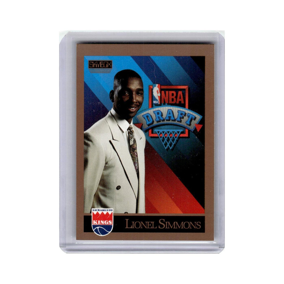 Lionel Simmons Rookie 1990 SkyBox #364 Sacramento Kings Basketball Card NM