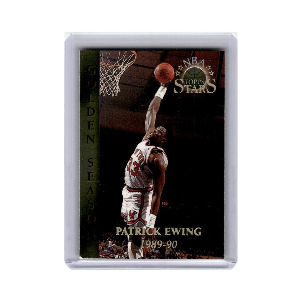 Patrick Ewing 1996 Topps Stars #66 New York Knicks Basketball Card NM
