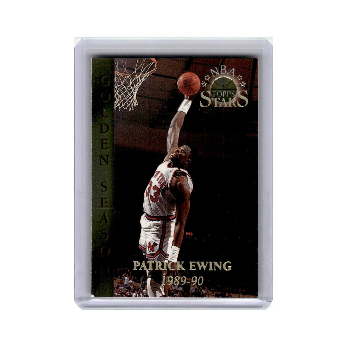 Patrick Ewing 1996 Topps Stars #66 New York Knicks Basketball Card NM