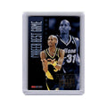 Reggie Miller 1996 Hoops #339 Indiana Pacers Basketball Card NM