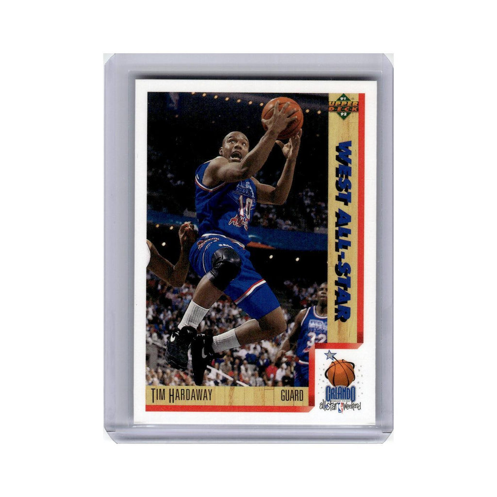 Tim Hardaway 1991 Upper Deck #468 Golden State Warriors Basketball Card NM