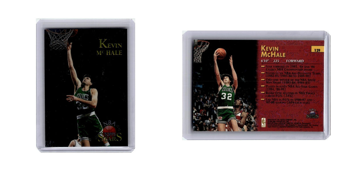 Kevin McHale 1996 Topps Stars #129 Boston Celtics Basketball Card NM