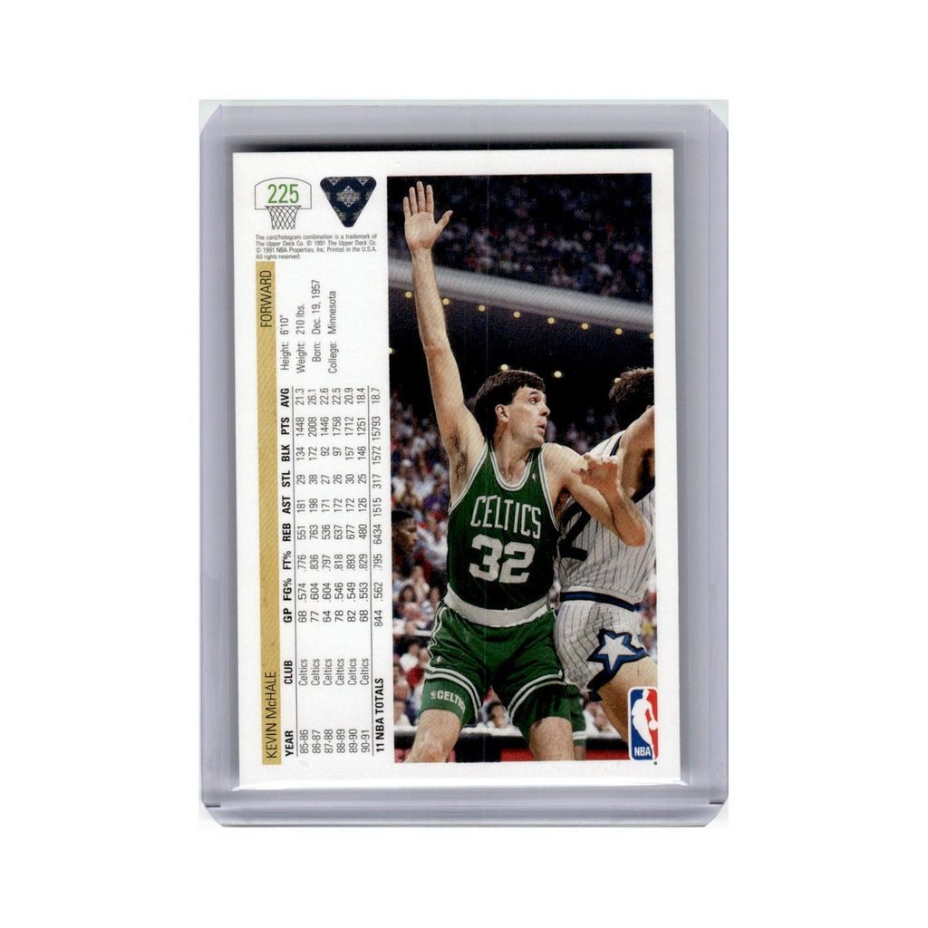 Kevin McHale 1991 Upper Deck #225 Boston Celtics Basketball Card NM
