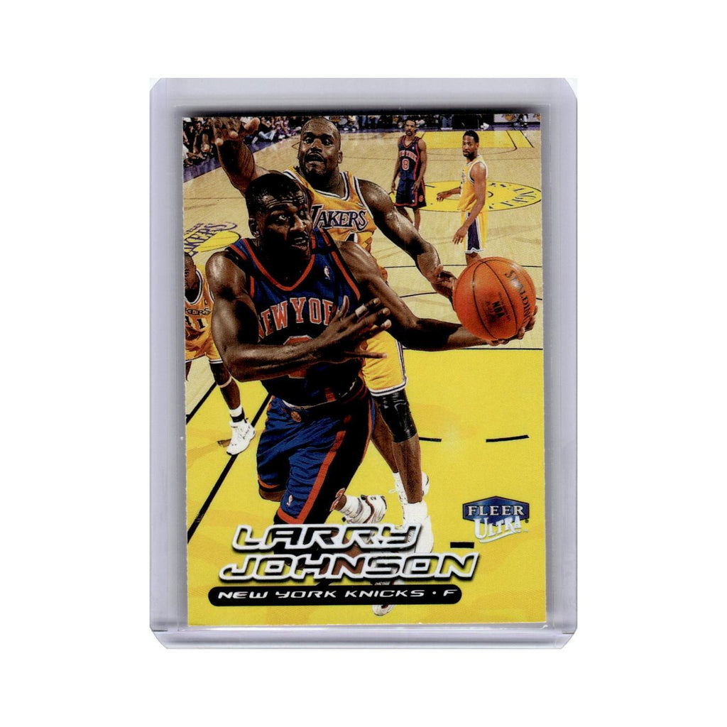 Larry Johnson 1999 Fleer Ultra #17 New York Knicks Basketball Card NM