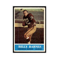 1964 Philadelphia Billy Barnes Football Cards #183
