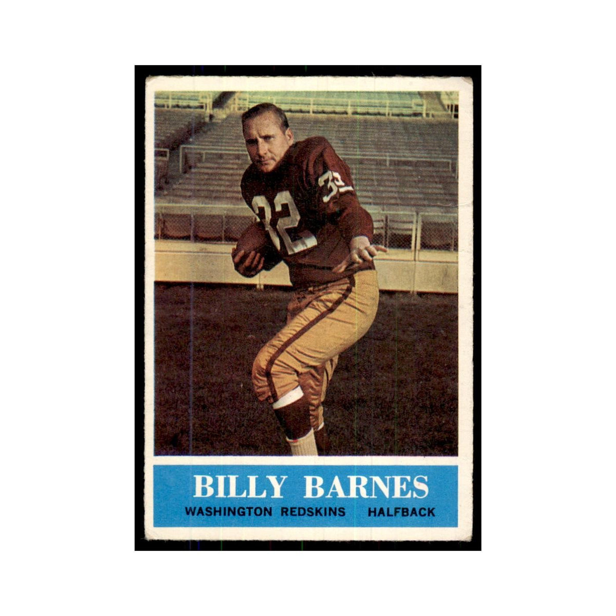 1964 Philadelphia Billy Barnes Football Cards #183