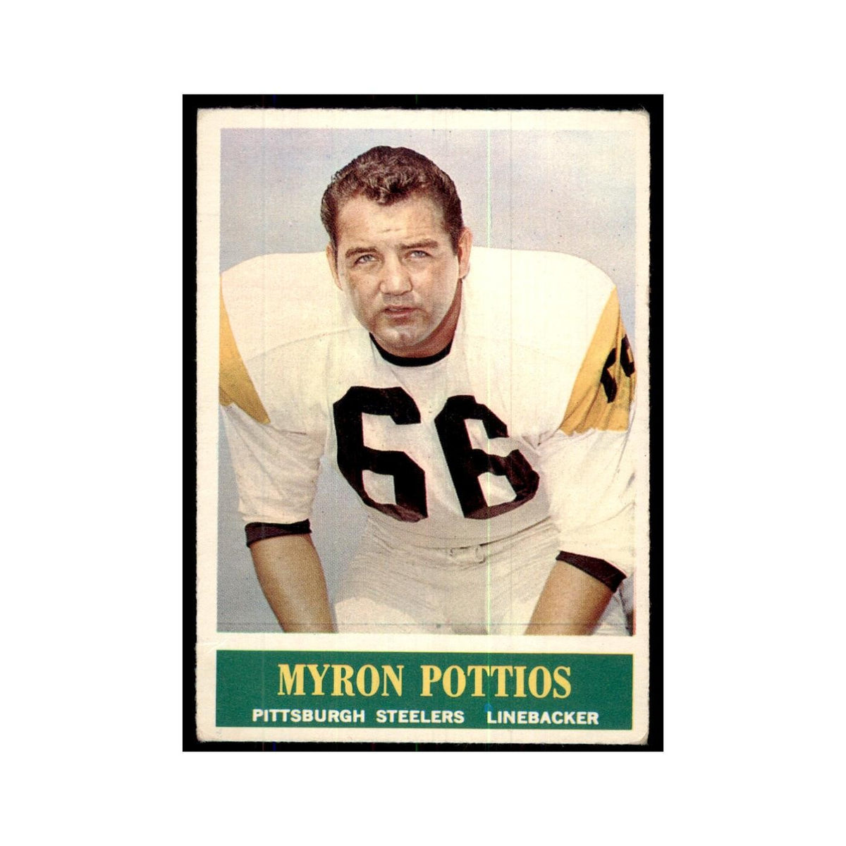 1964 Philadelphia Myron Pottios Football Cards #149