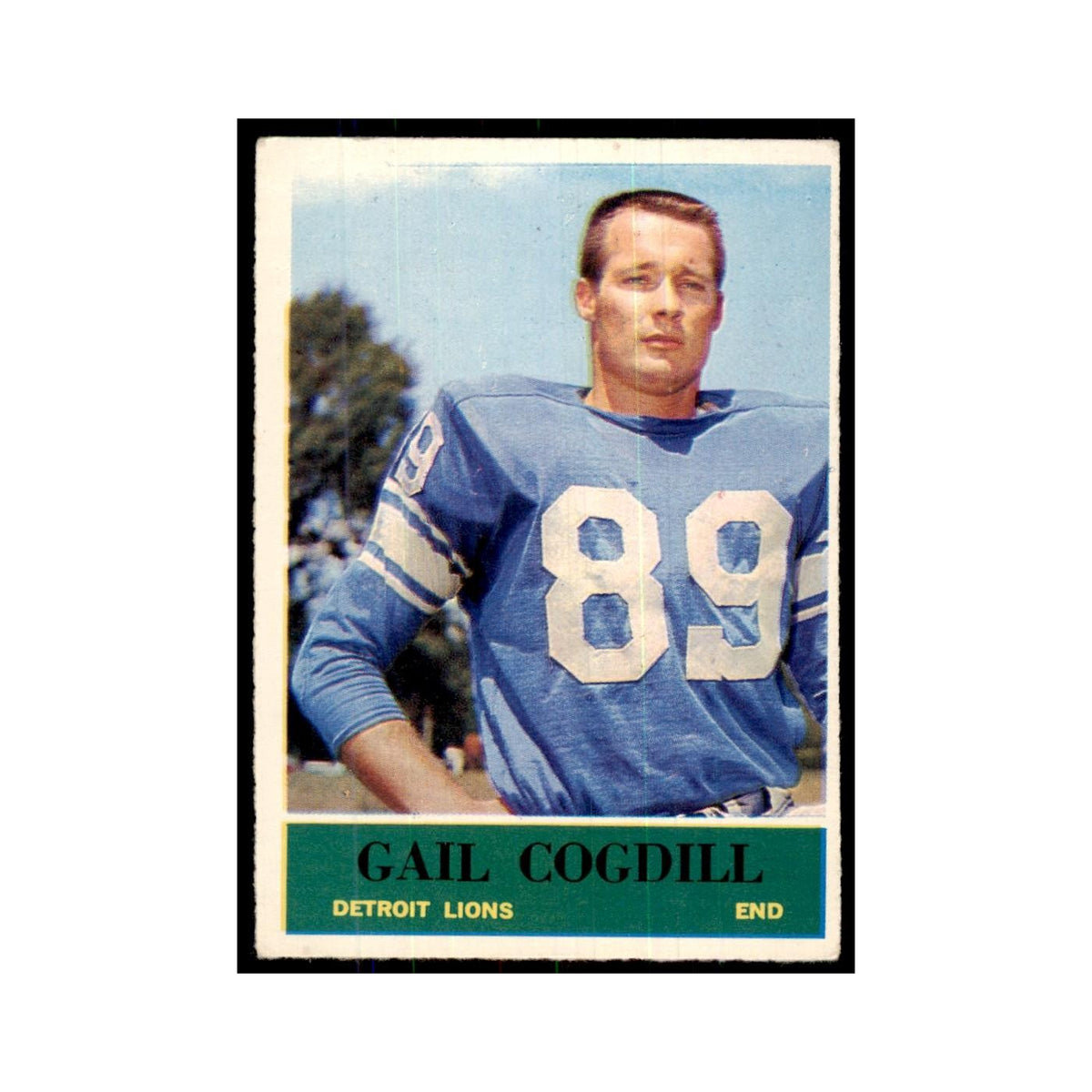 1964 Philadelphia Gail Cogdill Football Cards #59