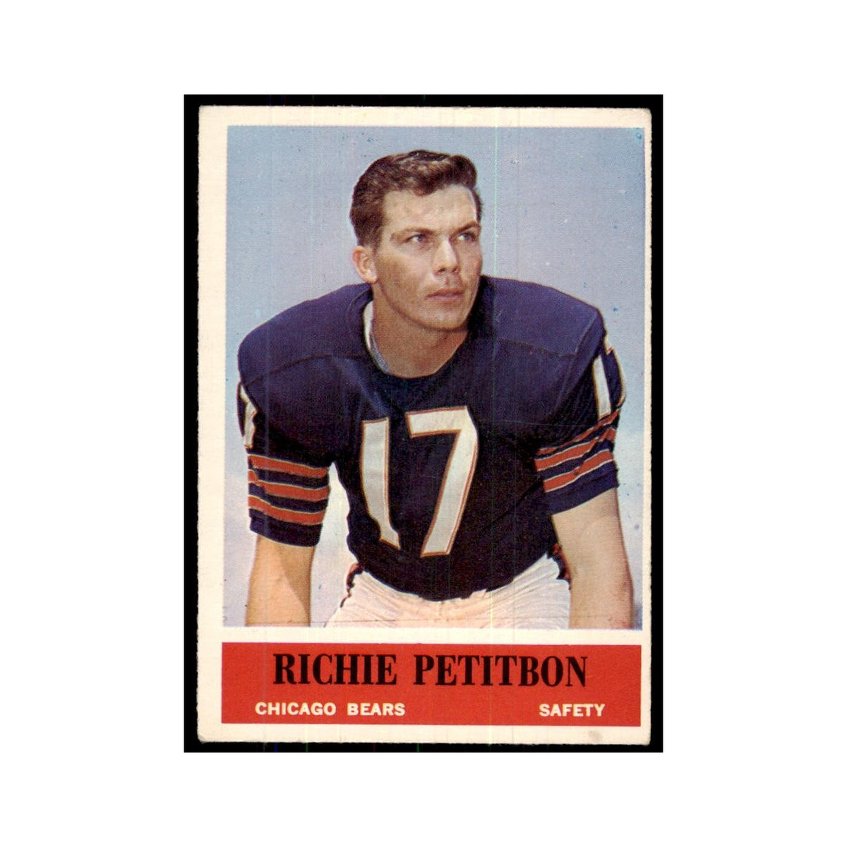 1964 Philadelphia Richie Petitbon Football Cards #23