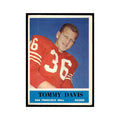 1964 Philadelphia Tommy Davis Football Cards #159