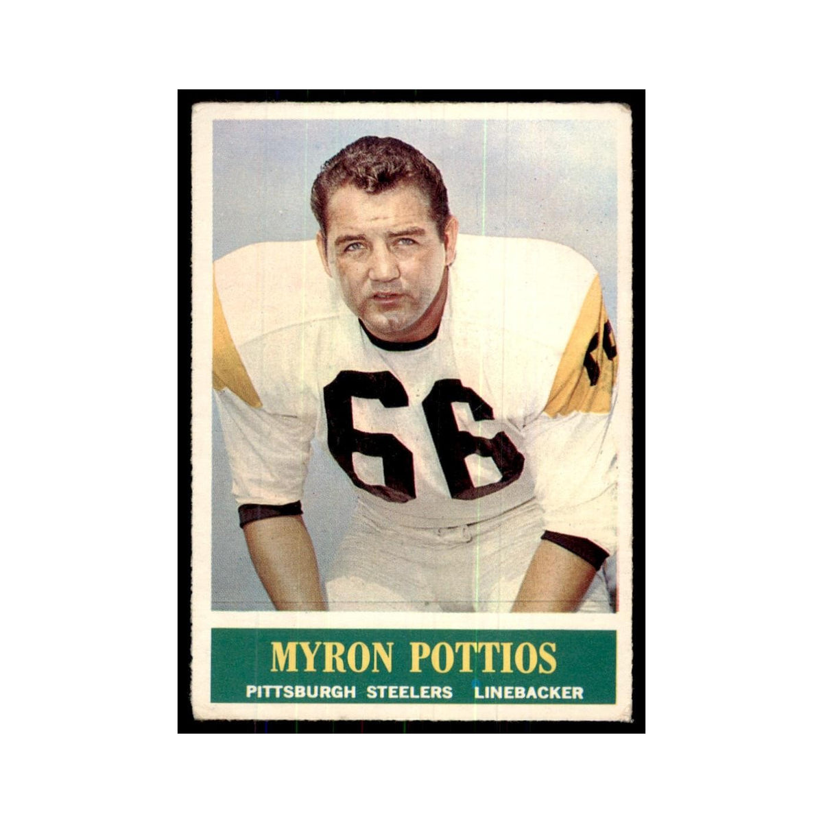 1964 Philadelphia Myron Pottios Football Cards #149
