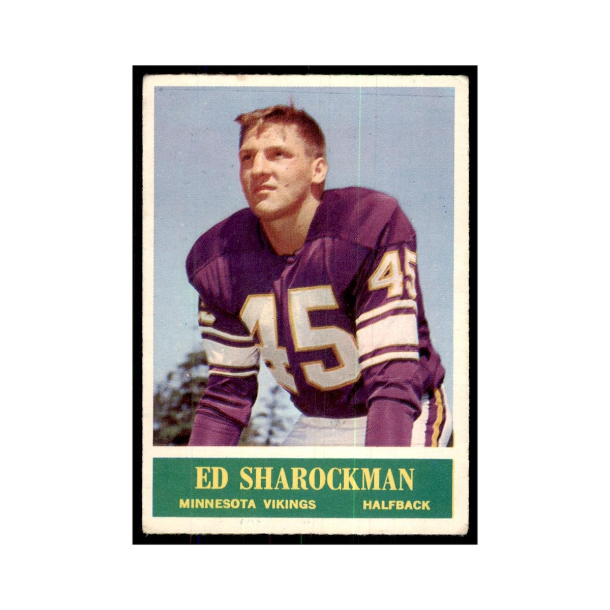 1964 Philadelphia Ed Sharockman Football Cards #108