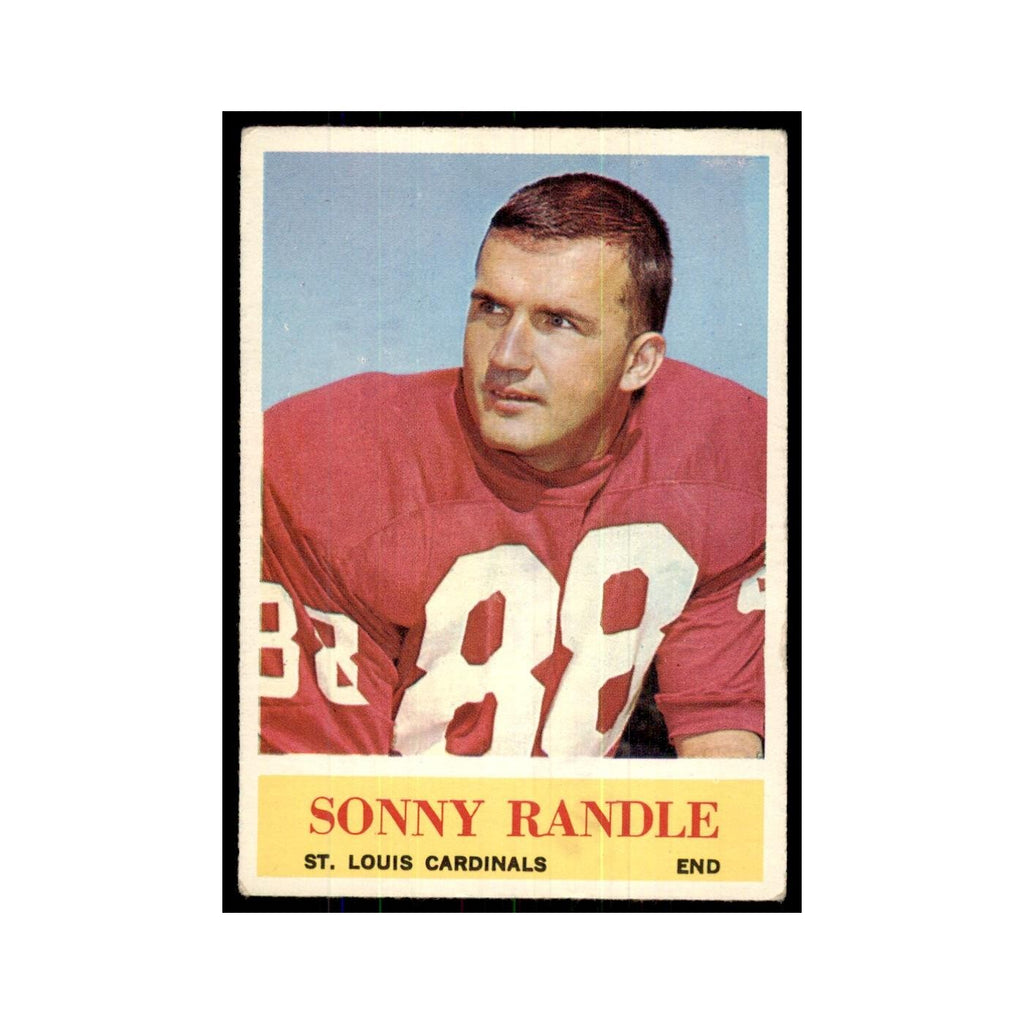 1964 Philadelphia Sonny Randle Football Cards #178