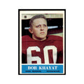 1964 Philadelphia Bob Khayat Football Cards #187