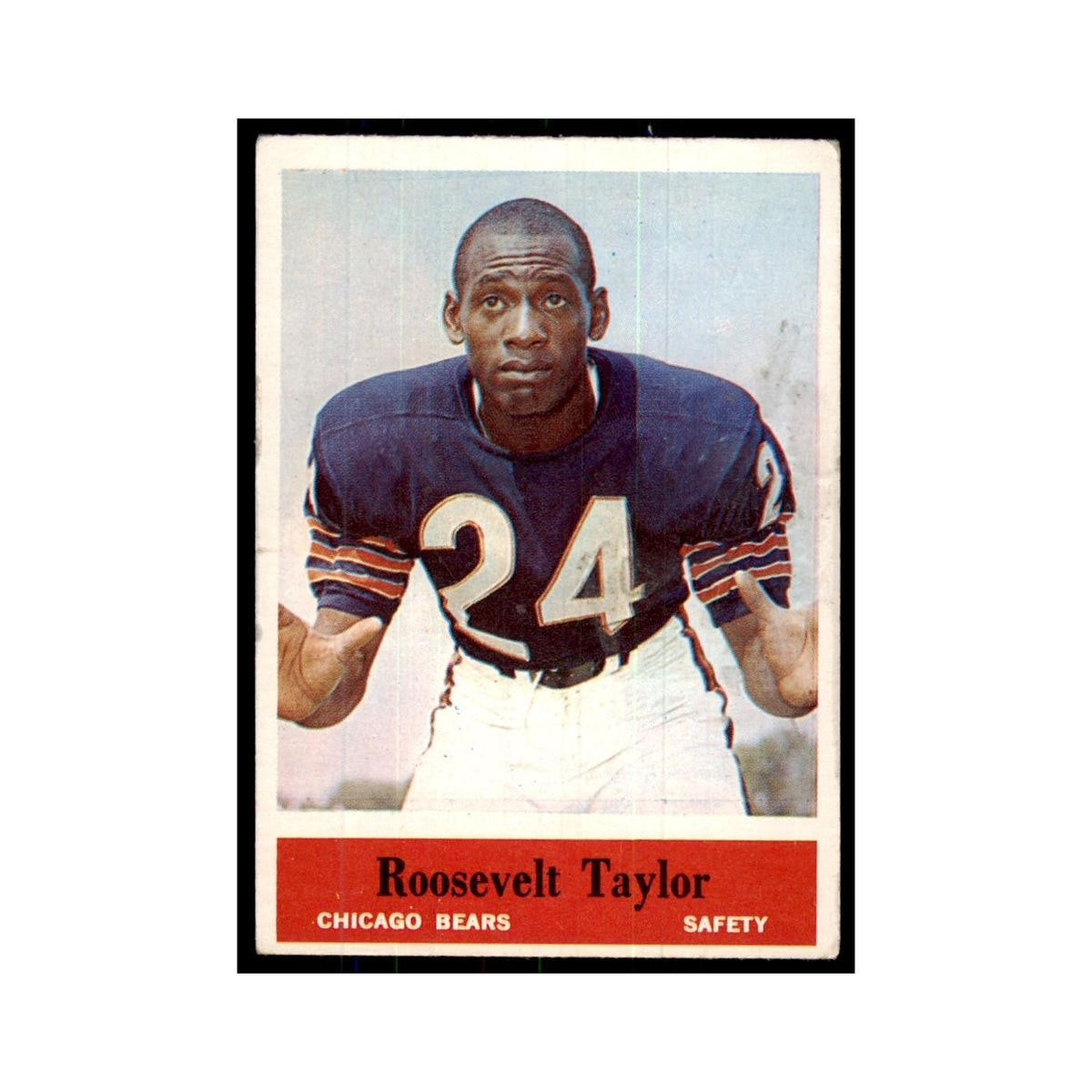 1964 Philadelphia Roosevelt Taylor Football Cards #25