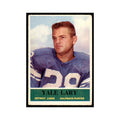 1964 Philadelphia Yale Lary Football Cards #62