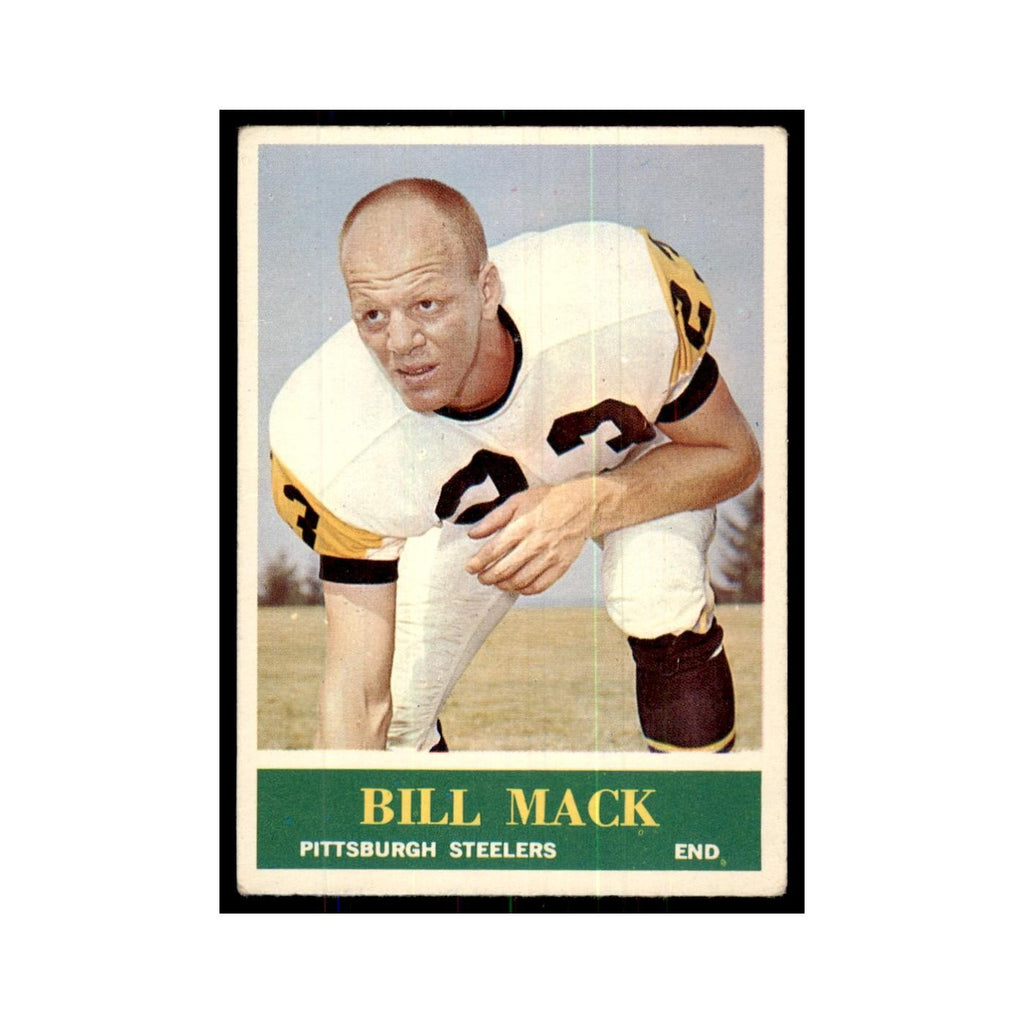1964 Philadelphia Bill Mack Football Cards #146
