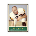 1964 Philadelphia Bill Mack Football Cards #146