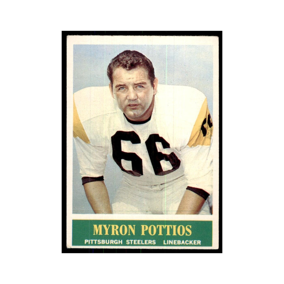 1964 Philadelphia Myron Pottios Football Cards #149