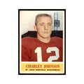 1964 Philadelphia Charley Johnson Football Cards #174