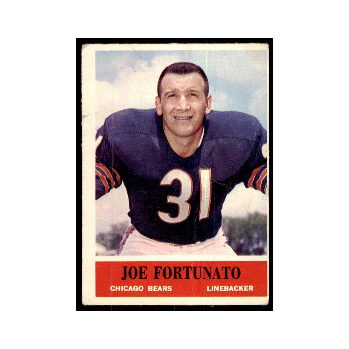 1964 Philadelphia Joe Fortunato Football Cards #18