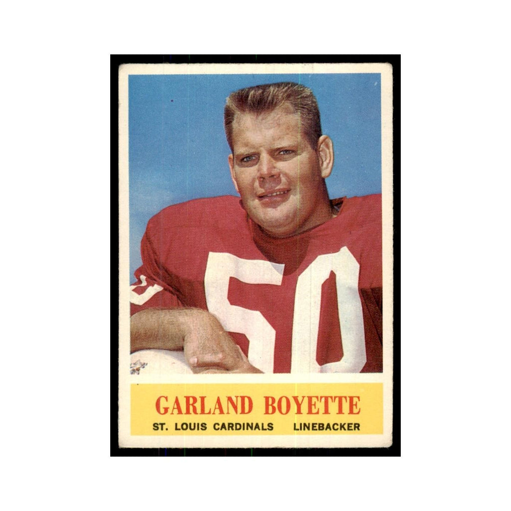1964 Philadelphia Garland Boyette Football Cards #169
