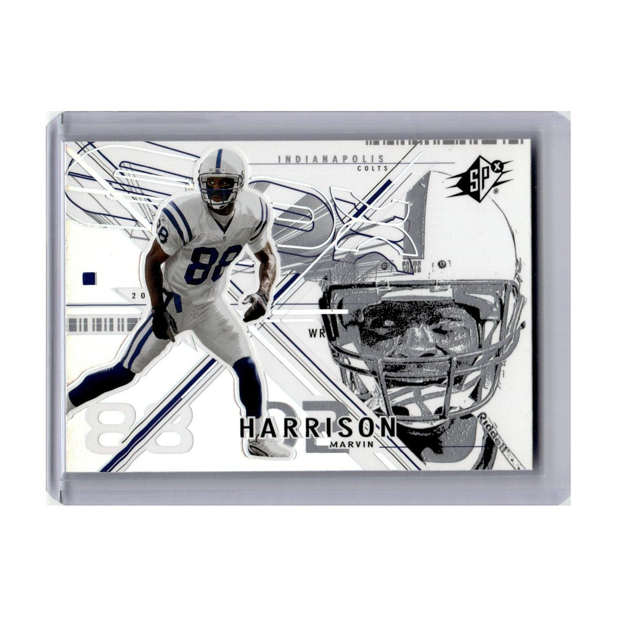 Marvin Harrison 2002 SPx #27 Indianapolis Colts Football Card NM