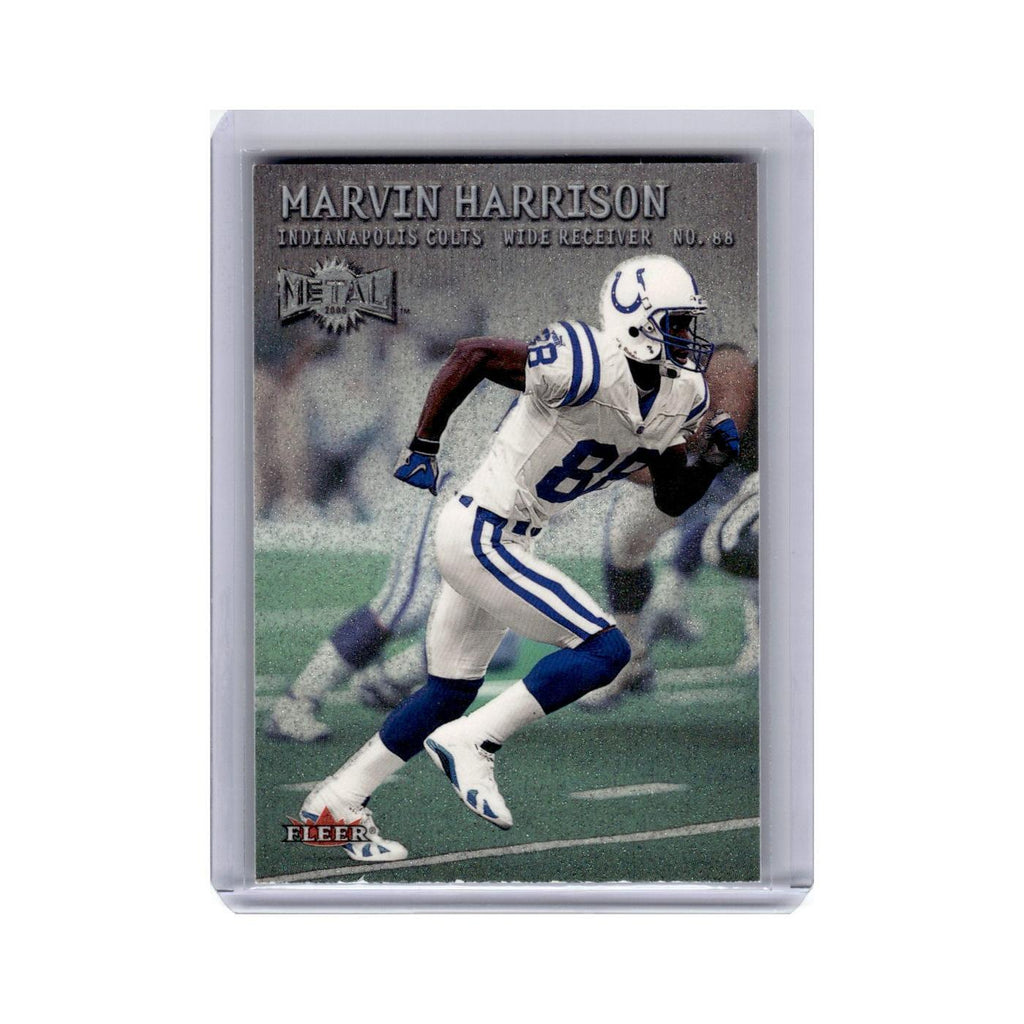 Marvin Harrison 2000 Metal #13 Indianapolis Colts Football Card NM