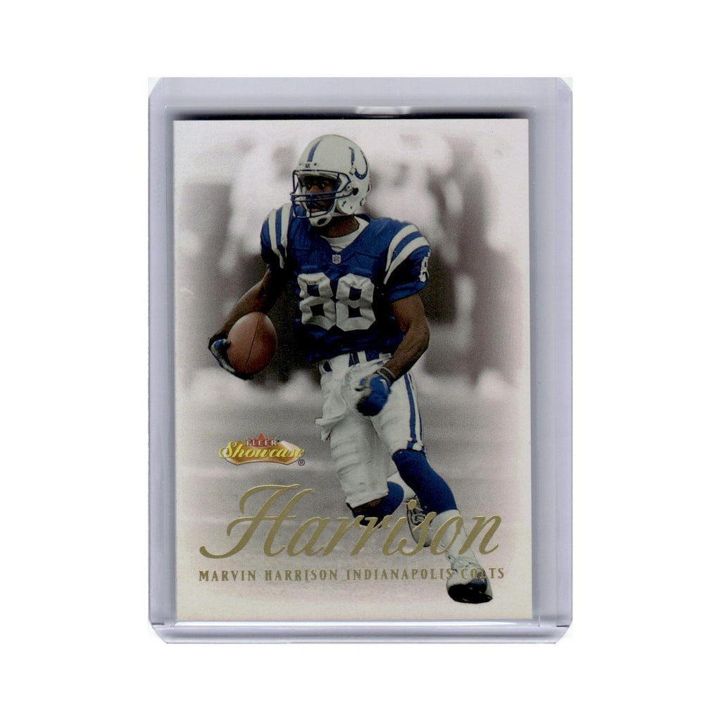 Marvin Harrison 2000 Fleer Showcase #12 Indianapolis Colts Football Card NM