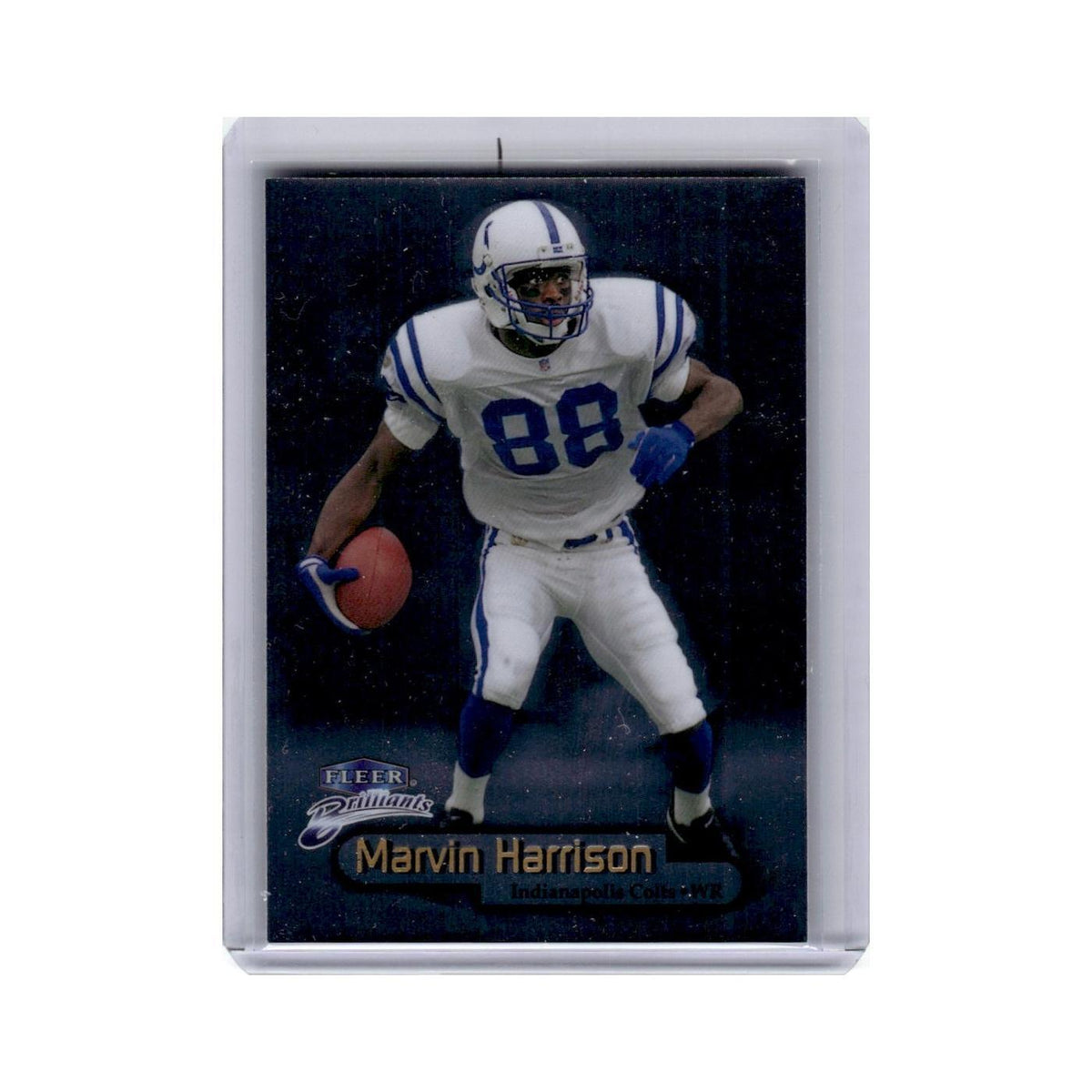 Marvin Harrison 1998 Fleer Brilliants #5 Indianapolis Colts Football Card NM