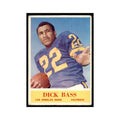 1964 Philadelphia (damaged) Dick Bass Football Cards #87