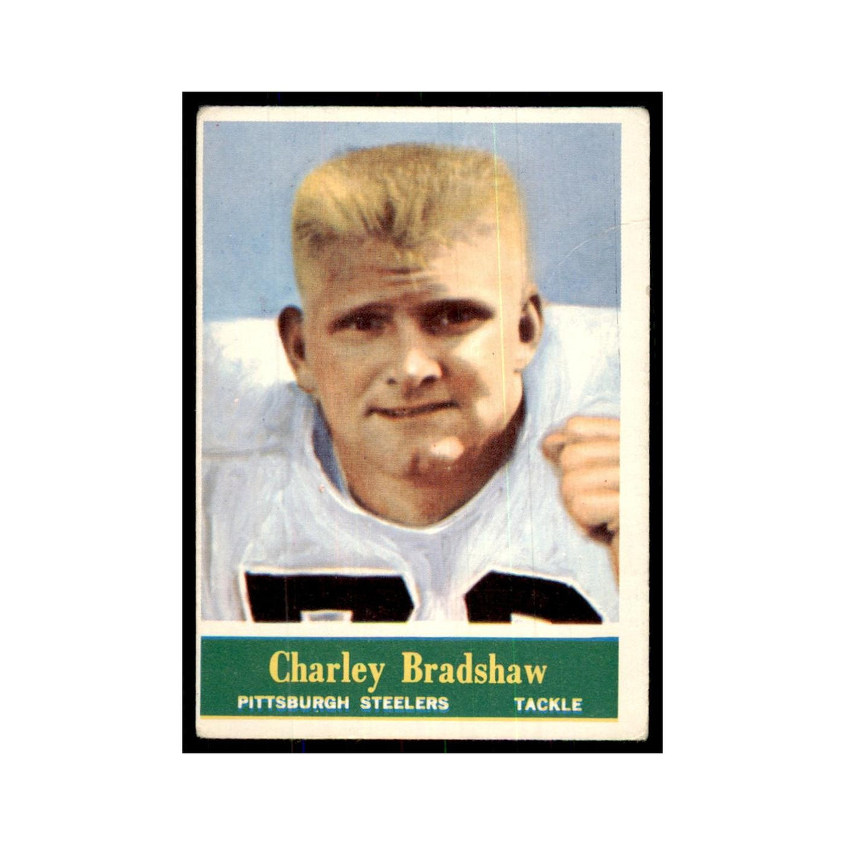 1964 Philadelphia (damaged) Charley Bradshaw Football Cards #142