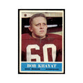 1964 Philadelphia (damaged) Bob Khayat Football Cards #187