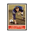 1964 Philadelphia (damaged) Alex Sandusky Football Cards #10