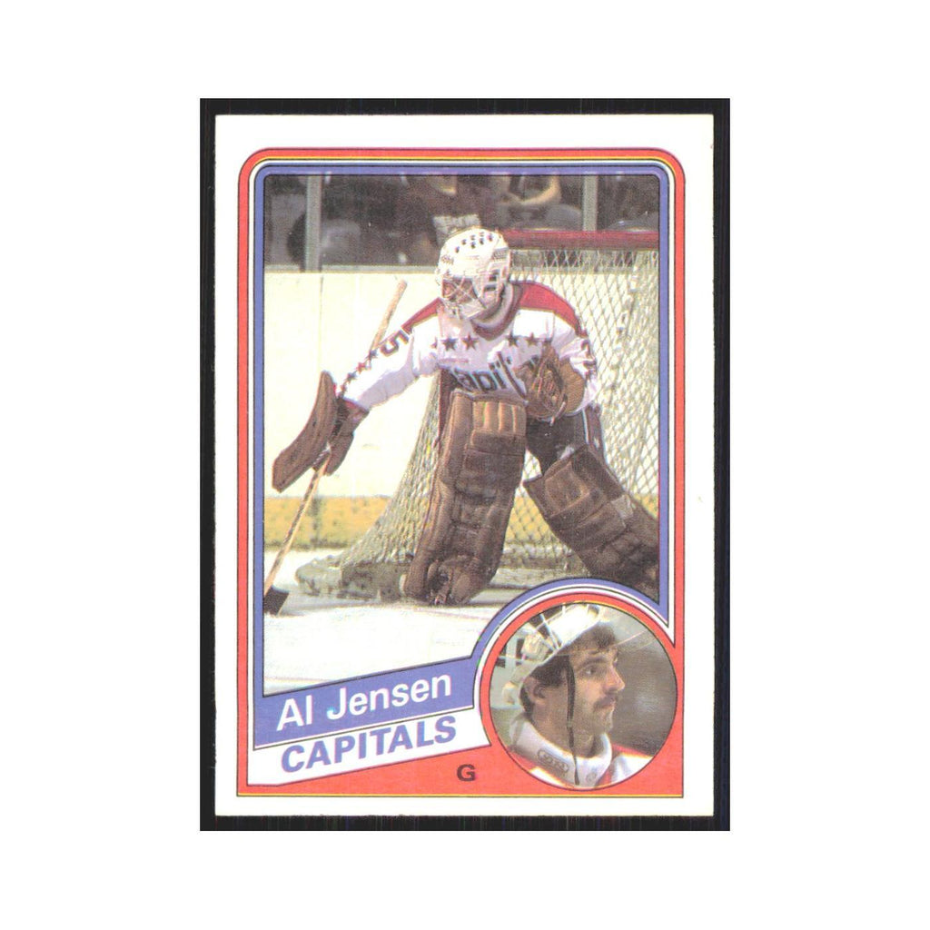1984 Topps Al Jensen Washington Capitals #146