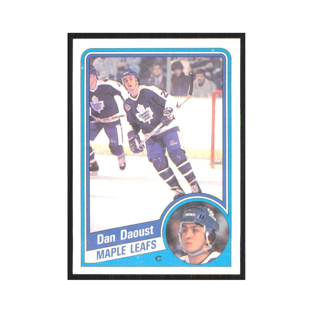 1984 Topps Dan Daoust Toronto Maple Leafs #137
