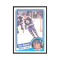 1984 Topps Dan Daoust Toronto Maple Leafs #137